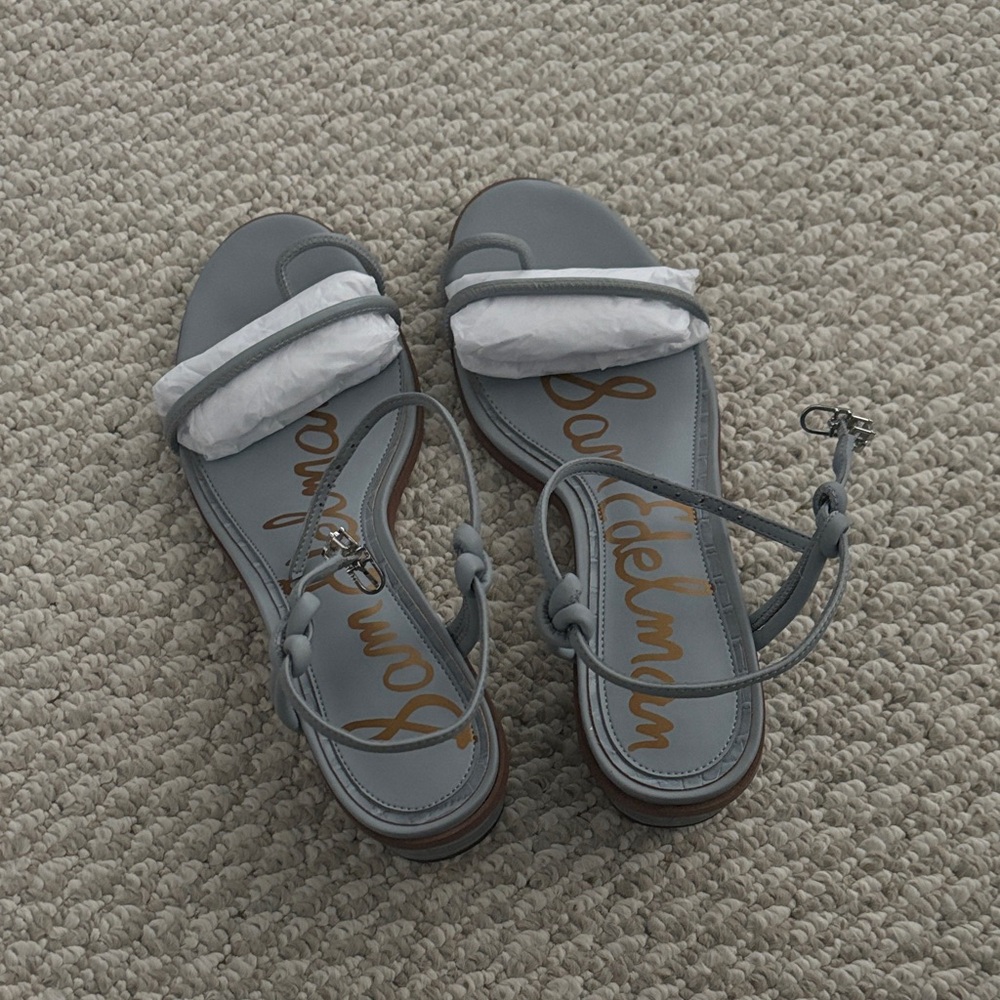 Sam Edelman Light Blue Sandals